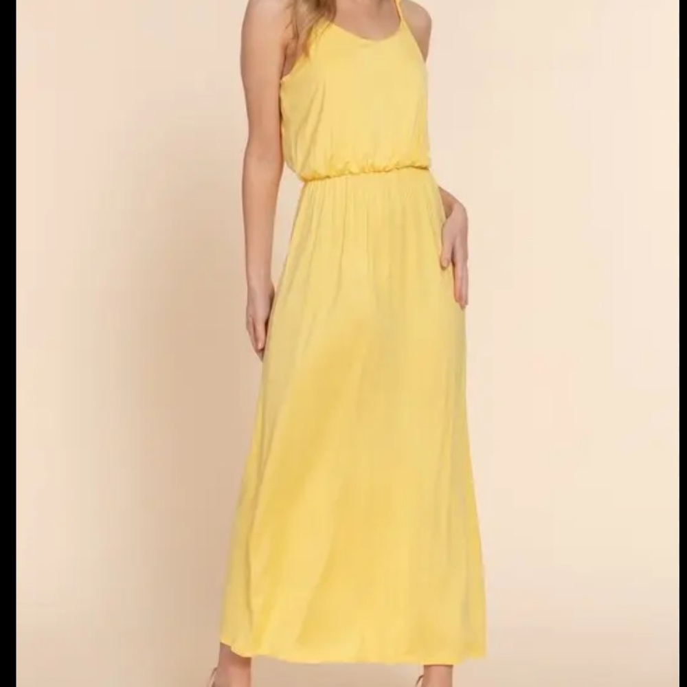 NWT Cloth & Stone Anthropologie Linen Blend Dress XS
